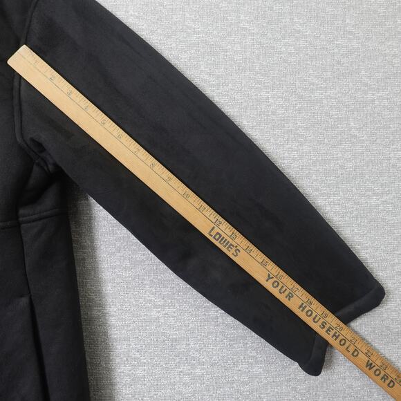 Calvin Klein Faux Shearling Relaxed Coat - Extra Large - Picture 11 of 12